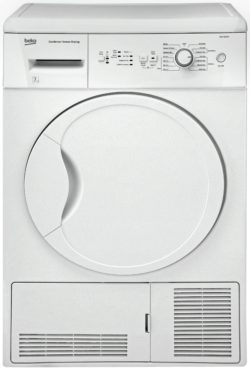 Beko - DCU7230W Condenser - Tumble Dryer - White